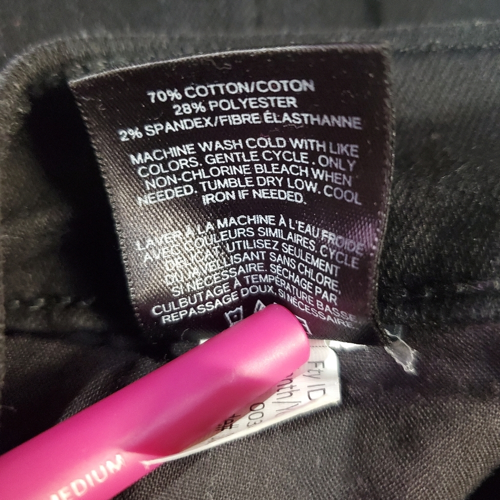 Express Mid-Rise Black Leggings - Picture 5 of 8